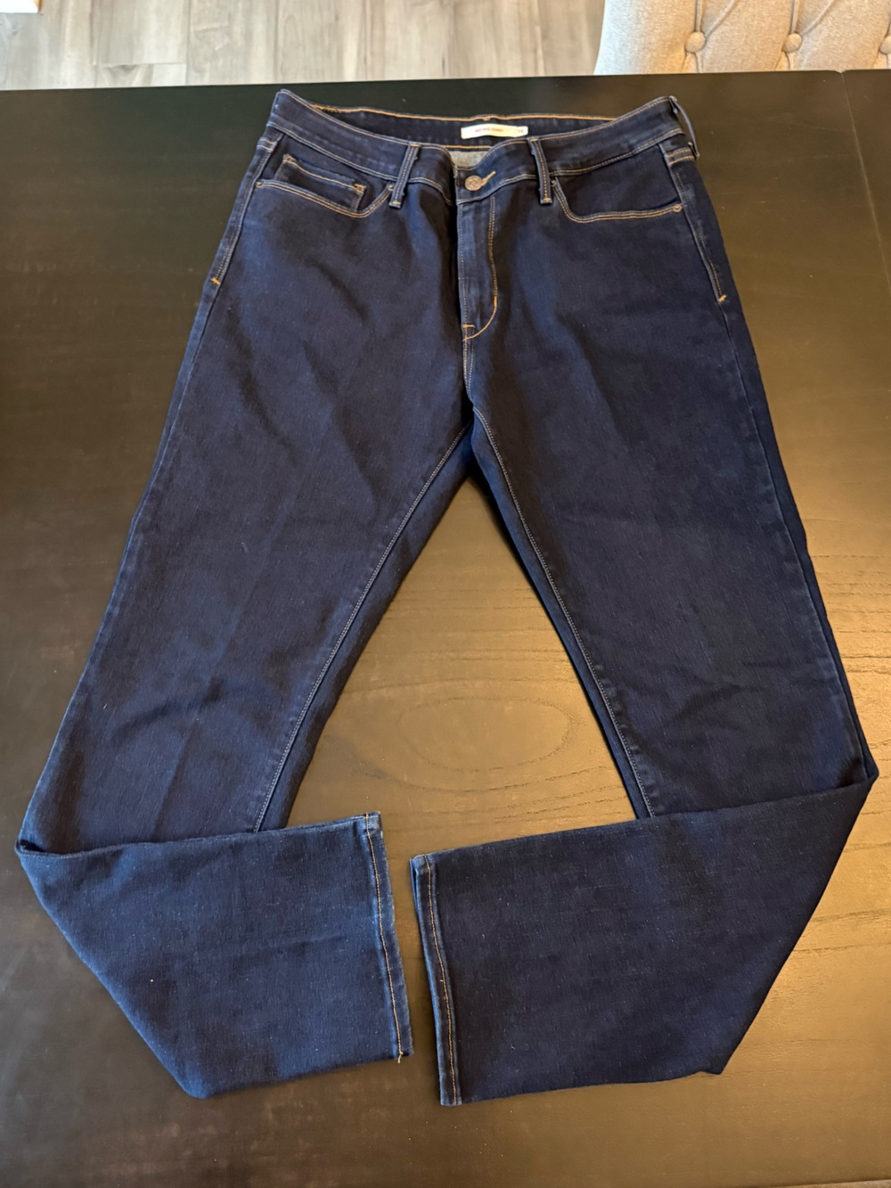 Levi Strauss & Co. Dark Wash Mid Rise Skinny Jeans Size 14